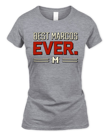 Best Your Name Ever Cool Shirt MARCOS M1-58 / Women's Standard T-Shirt / sport grey