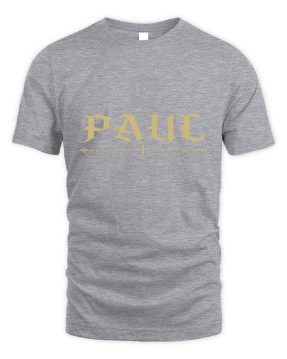 The Man The Myth The Legend Western Shirt PAUL M1-78 / Unisex Standard T-Shirt / sport grey