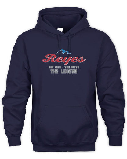 The Man The Myth The Legend Coors Light Beer T-Shirt REYES M1-S84 / Unisex Hoodie / navy