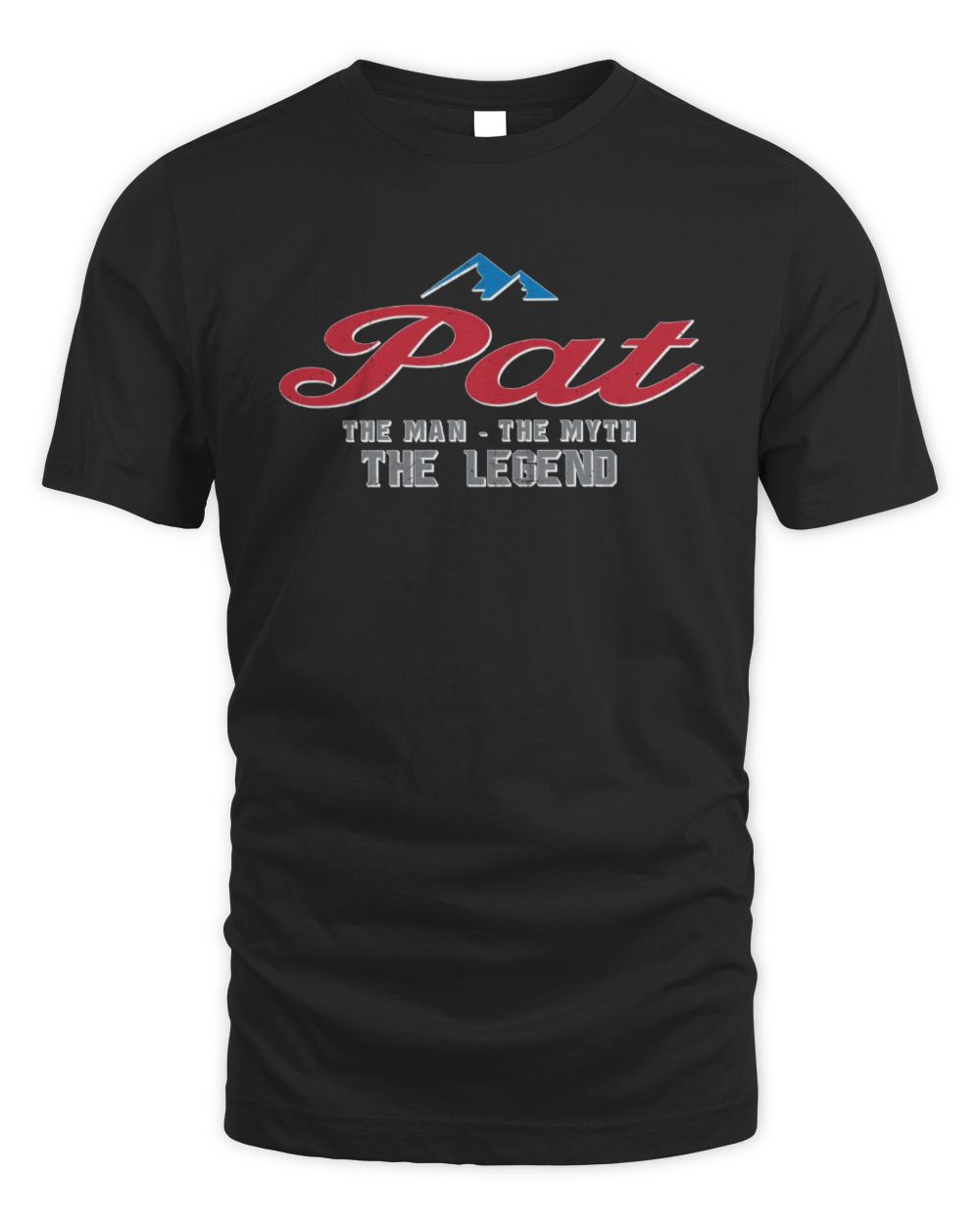 The Man The Myth The Legend Coors Light Beer T-Shirt PAT M1-S84 / Unisex Standard T-Shirt / black