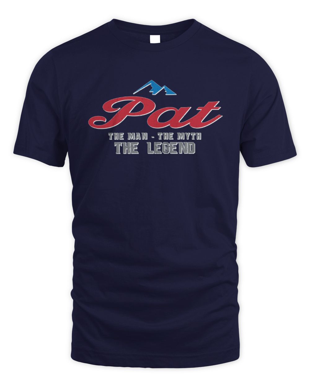 The Man The Myth The Legend Coors Light Beer T-Shirt PAT M1-S84 / Unisex Standard T-Shirt / navy