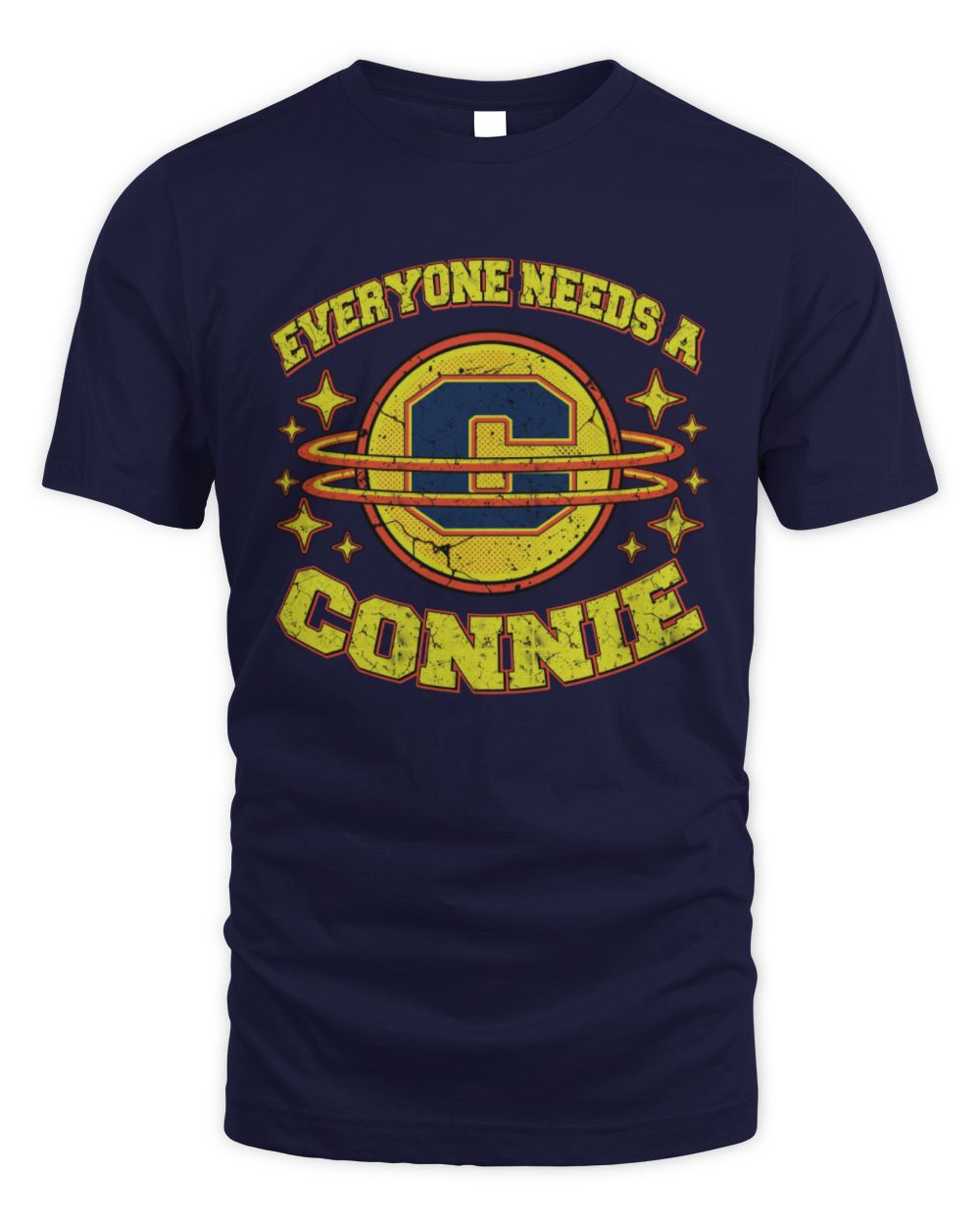 Everyone Needs a Your Name Shirt CONNIE M1-76 / Unisex Standard T-Shirt / navy