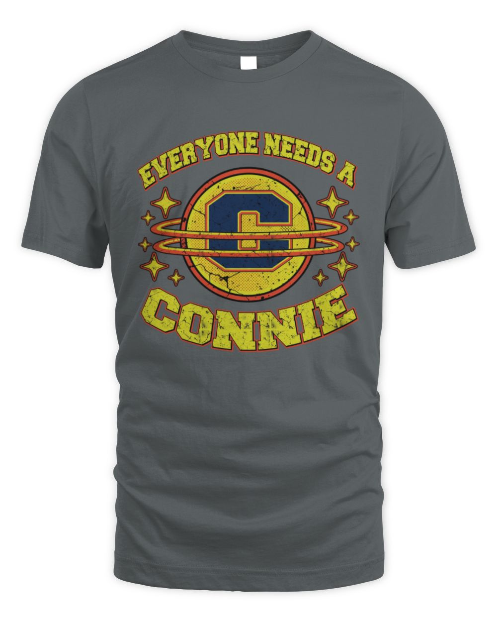 Everyone Needs a Your Name Shirt CONNIE M1-76 / Unisex Standard T-Shirt / charcoal