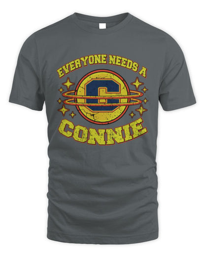 Everyone Needs a Your Name Shirt CONNIE M1-76 / Unisex Standard T-Shirt / charcoal
