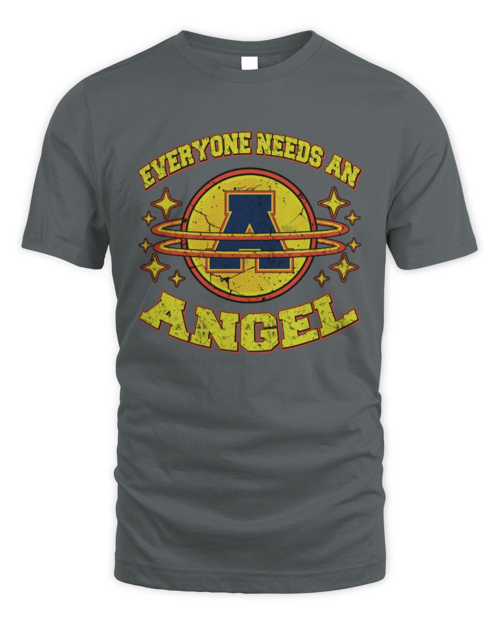 Everyone Needs a Your Name Shirt ANGEL M1-76 / Unisex Standard T-Shirt / charcoal