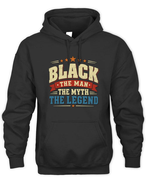 The Man The Myth The Legend Ribbon Vintage T-Shirt BLACK M1-56 / Unisex Hoodie / black