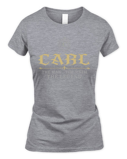The Man The Myth The Legend Western Shirt CARL M1-78 / Women's Standard T-Shirt / sport grey