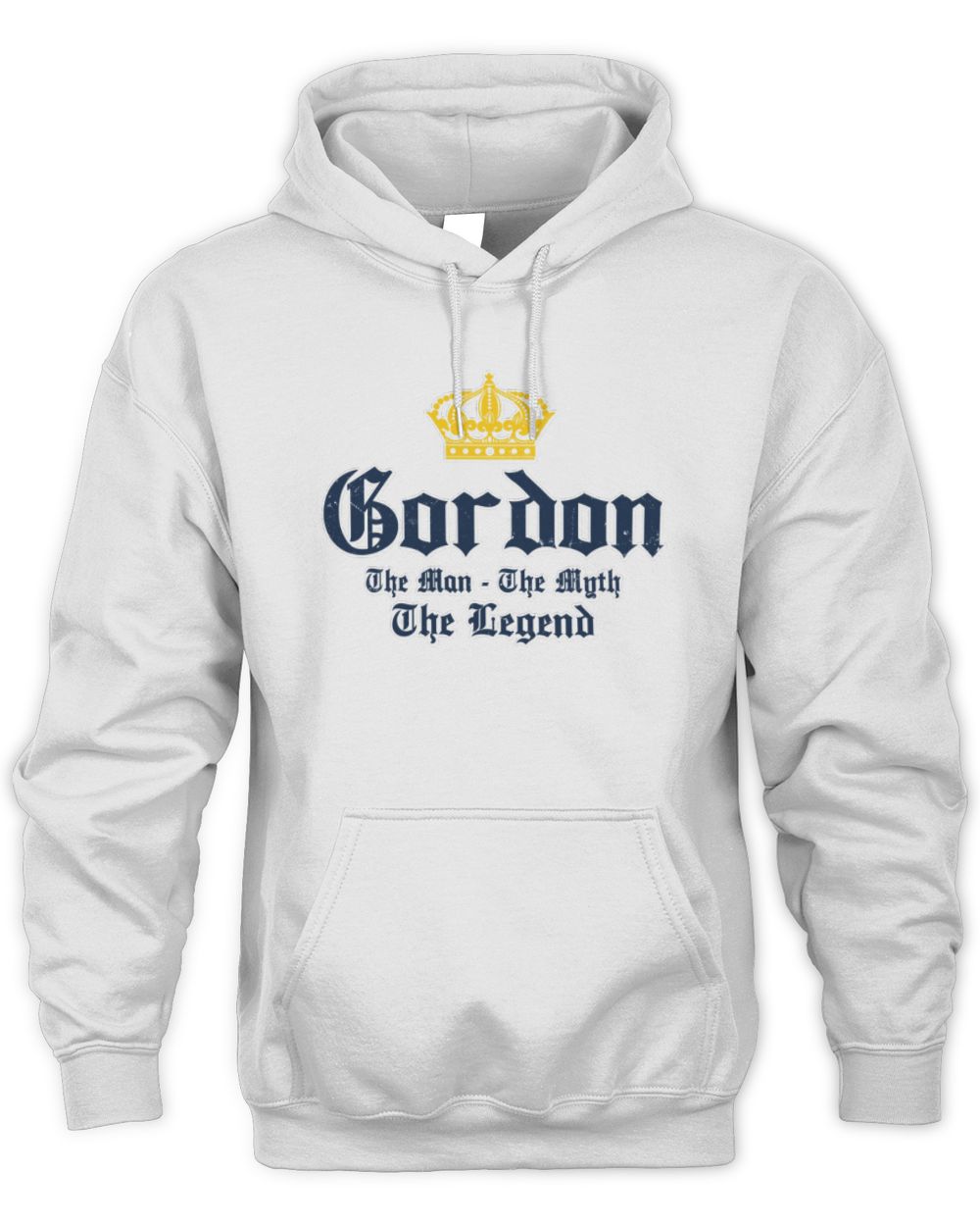 The Man The Myth The Legend Corona Beer T-Shirt GORDON M1-S83 / Unisex Hoodie / white