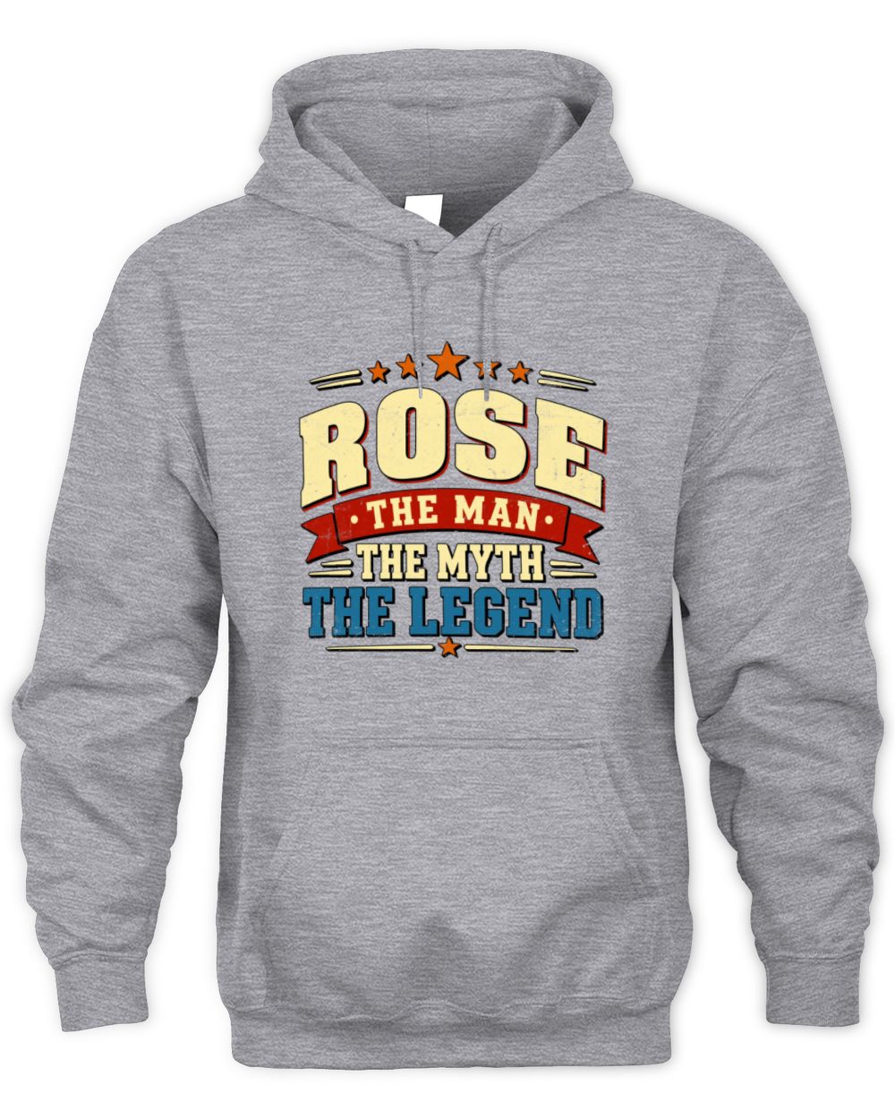 The Man The Myth The Legend Ribbon Vintage T-Shirt ROSE M1-56 / Unisex Hoodie / sport grey