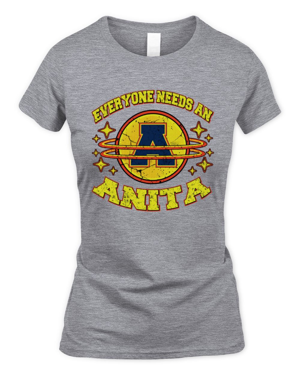 Everyone Needs a Your Name Shirt ANITA M1-76 / Women's Standard T-Shirt / sport grey