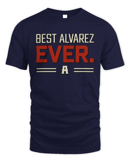 Best Your Name Ever Cool Shirt ALVAREZ M1-58 / Unisex Standard T-Shirt / navy
