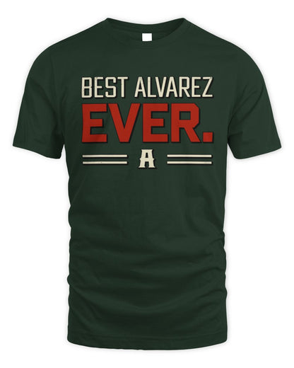Best Your Name Ever Cool Shirt ALVAREZ M1-58 / Unisex Standard T-Shirt / forest green