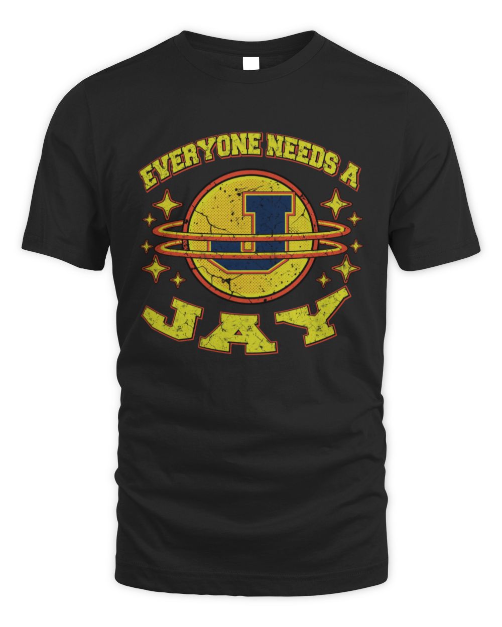 Everyone Needs a Your Name Shirt JAY M1-76 / Unisex Standard T-Shirt / black