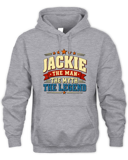 The Man The Myth The Legend Ribbon Vintage T-Shirt JACKIE M1-56 / Unisex Hoodie / sport grey