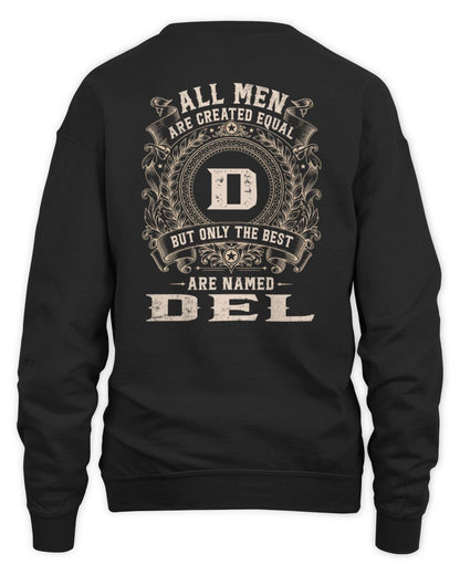 All Men Are Created Equal Cool Logo Shirt DEL M1-60 / Unisex Sweatshirt / black
