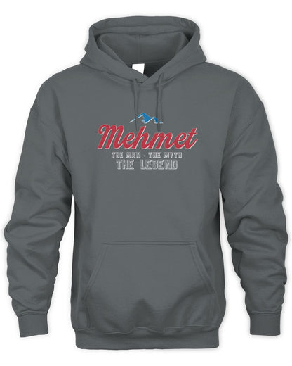 The Man The Myth The Legend Coors Light Beer T-Shirt MEHMET M1-S84 / Unisex Hoodie / charcoal