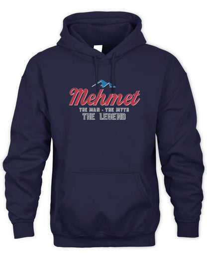 The Man The Myth The Legend Coors Light Beer T-Shirt MEHMET M1-S84 / Unisex Hoodie / navy