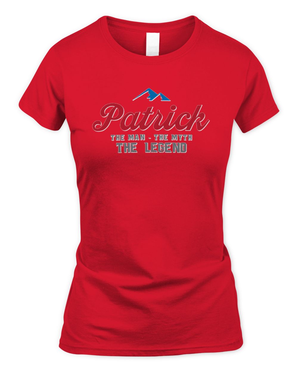 The Man The Myth The Legend Coors Light Beer T-Shirt PATRICK M1-S84 / Women's Standard T-Shirt / red