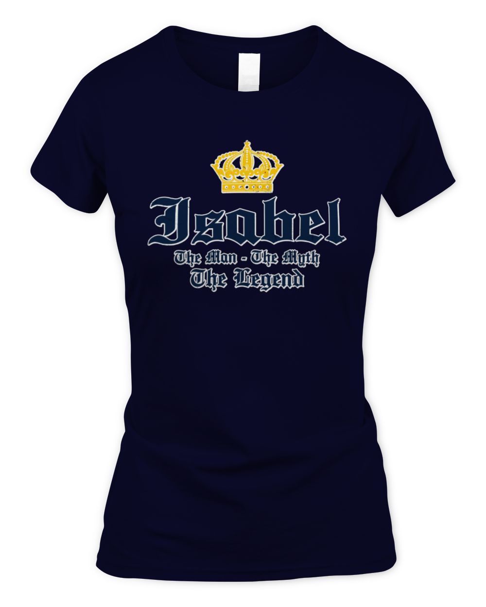 The Man The Myth The Legend Corona Beer T-Shirt ISABEL M1-S83 / Women's Standard T-Shirt / navy