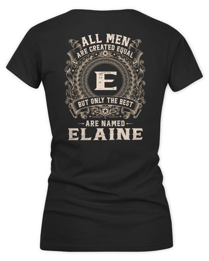 All Men Are Created Equal Cool Logo Shirt ELAINE M1-60 / Women's V-Neck T-Shirt / black