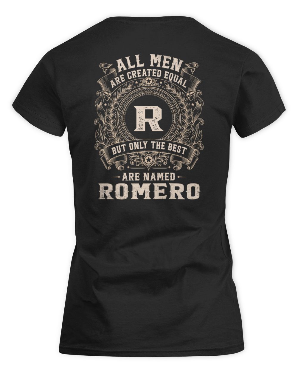 All Men Are Created Equal Cool Logo Shirt ROMERO M1-60 / Women's Standard T-Shirt / black