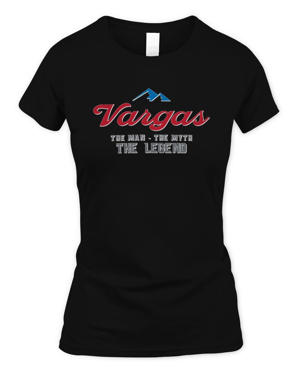 The Man The Myth The Legend Coors Light Beer T-Shirt VARGAS M1-S84 / Women's Standard T-Shirt / black