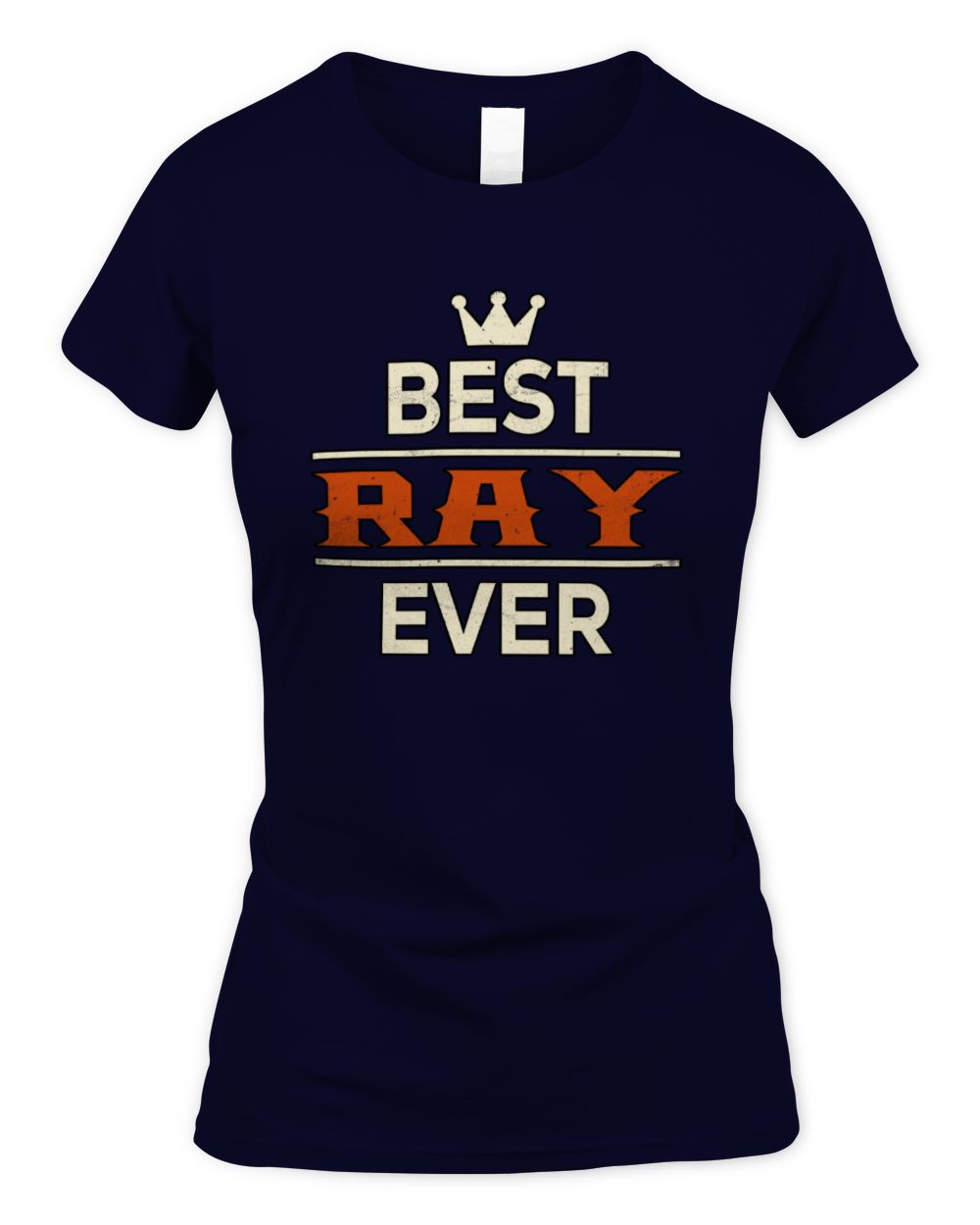 Best Your Name With Crown Shirt RAY M1-59 / Women's Standard T-Shirt / navy