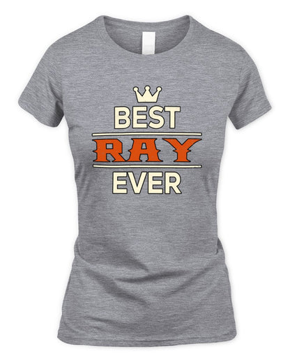 Best Your Name With Crown Shirt RAY M1-59 / Women's Standard T-Shirt / sport grey