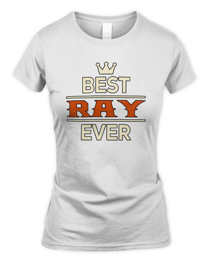Best Your Name With Crown Shirt RAY M1-59 / Women's Standard T-Shirt / white