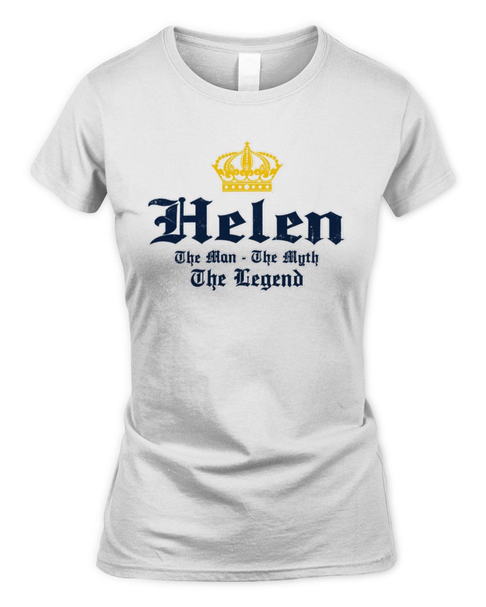 The Man The Myth The Legend Corona Beer T-Shirt HELEN M1-S83 / Women's Standard T-Shirt / white