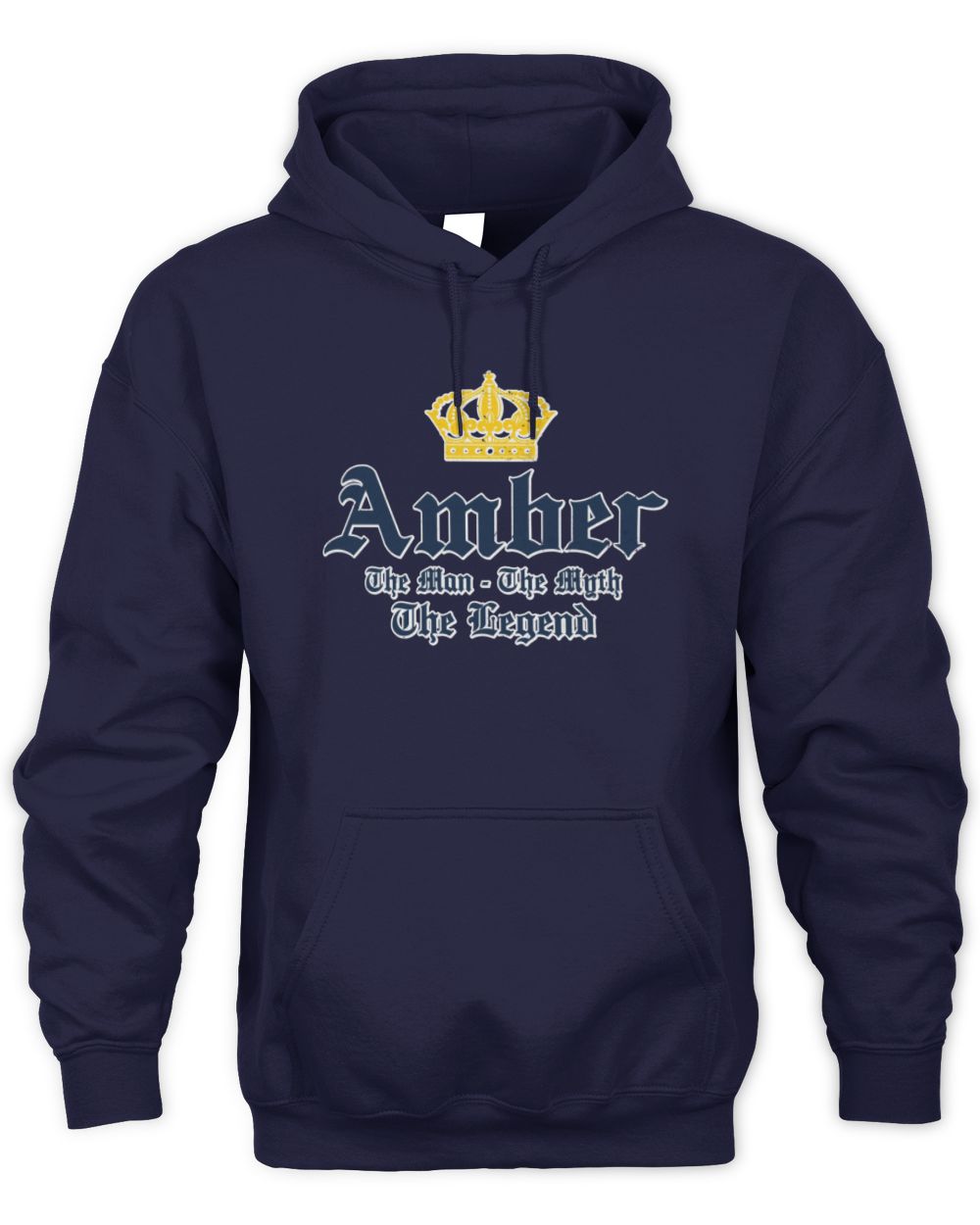The Man The Myth The Legend Corona Beer T-Shirt AMBER M1-S83 / Unisex Hoodie / navy