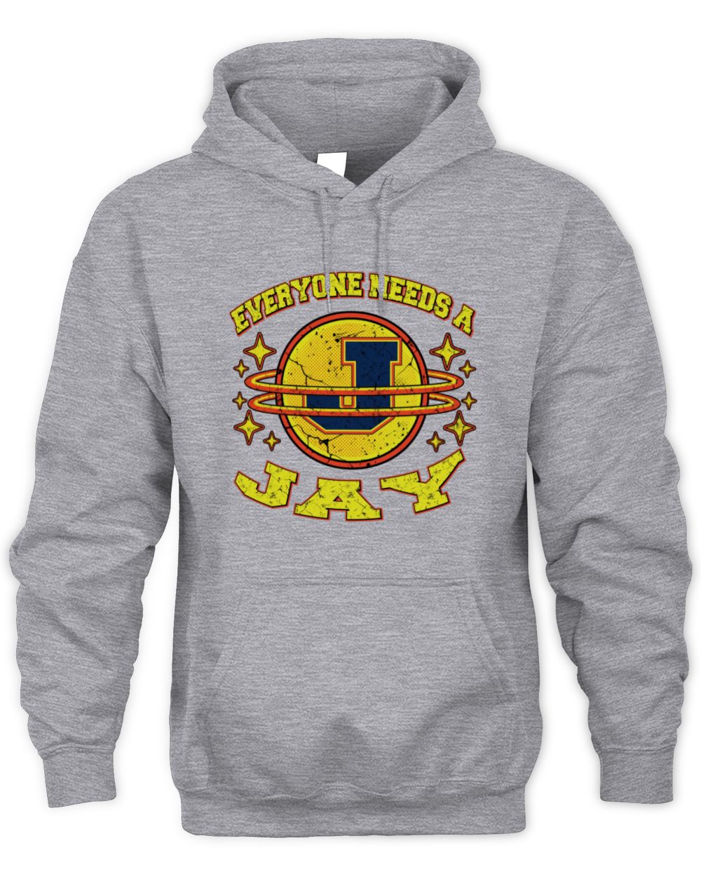 Everyone Needs a Your Name Shirt JAY M1-76 / Unisex Hoodie / sport grey
