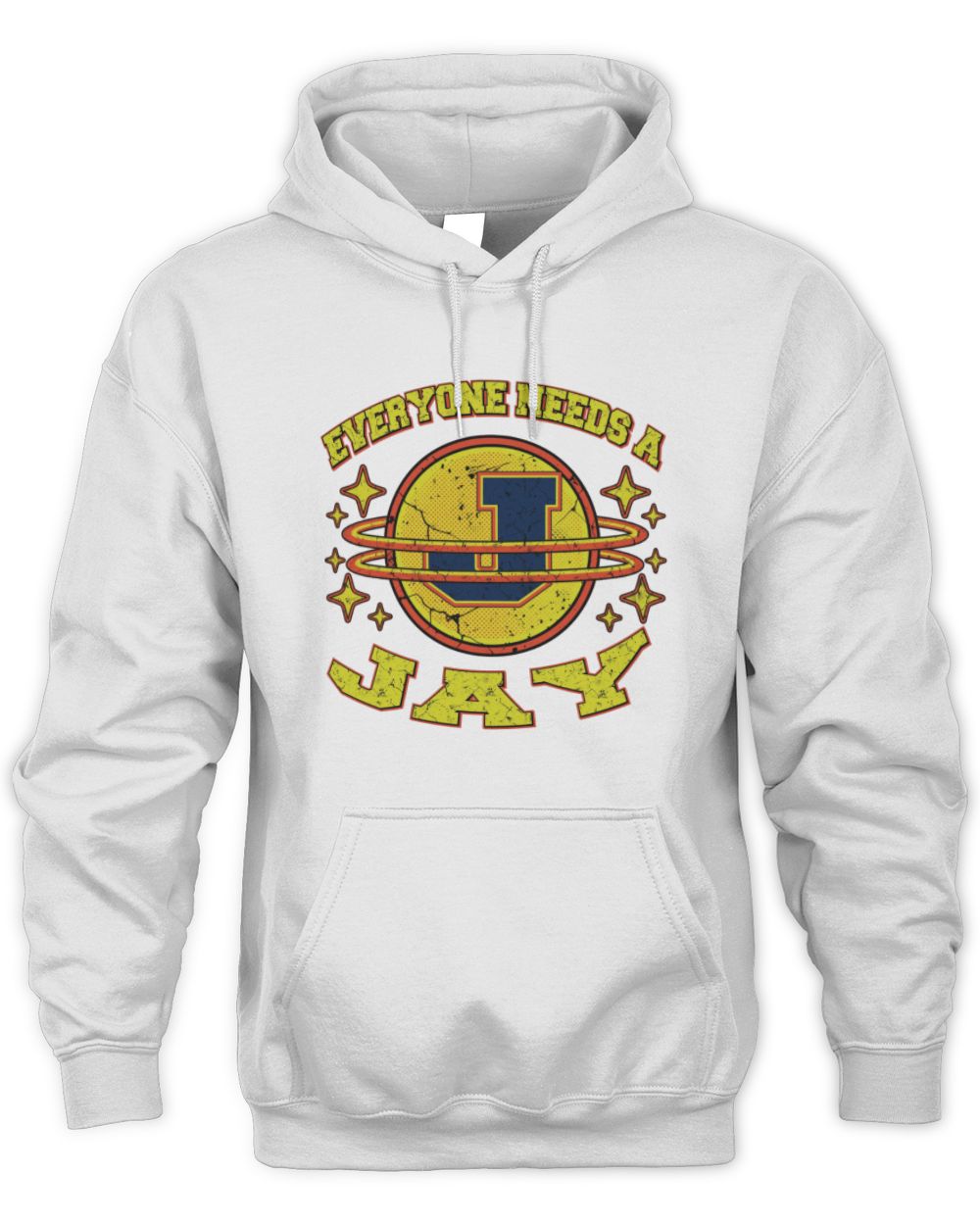 Everyone Needs a Your Name Shirt JAY M1-76 / Unisex Hoodie / white