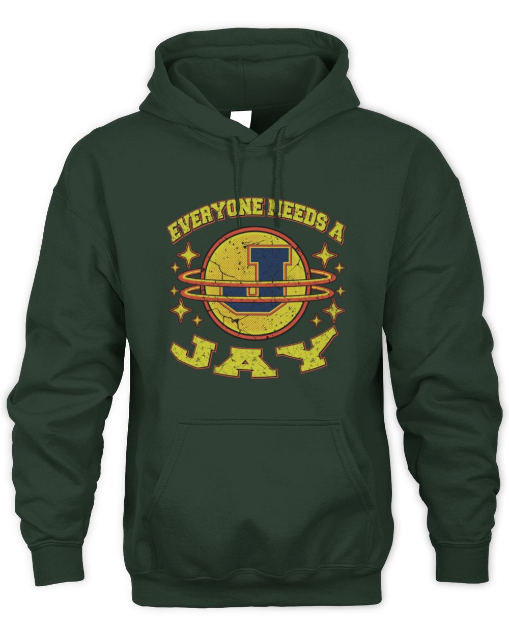 Everyone Needs a Your Name Shirt JAY M1-76 / Unisex Hoodie / forest green