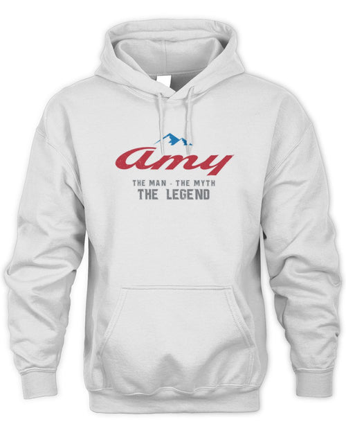 The Man The Myth The Legend Coors Light Beer T-Shirt AMY M1-S84 / Unisex Hoodie / white