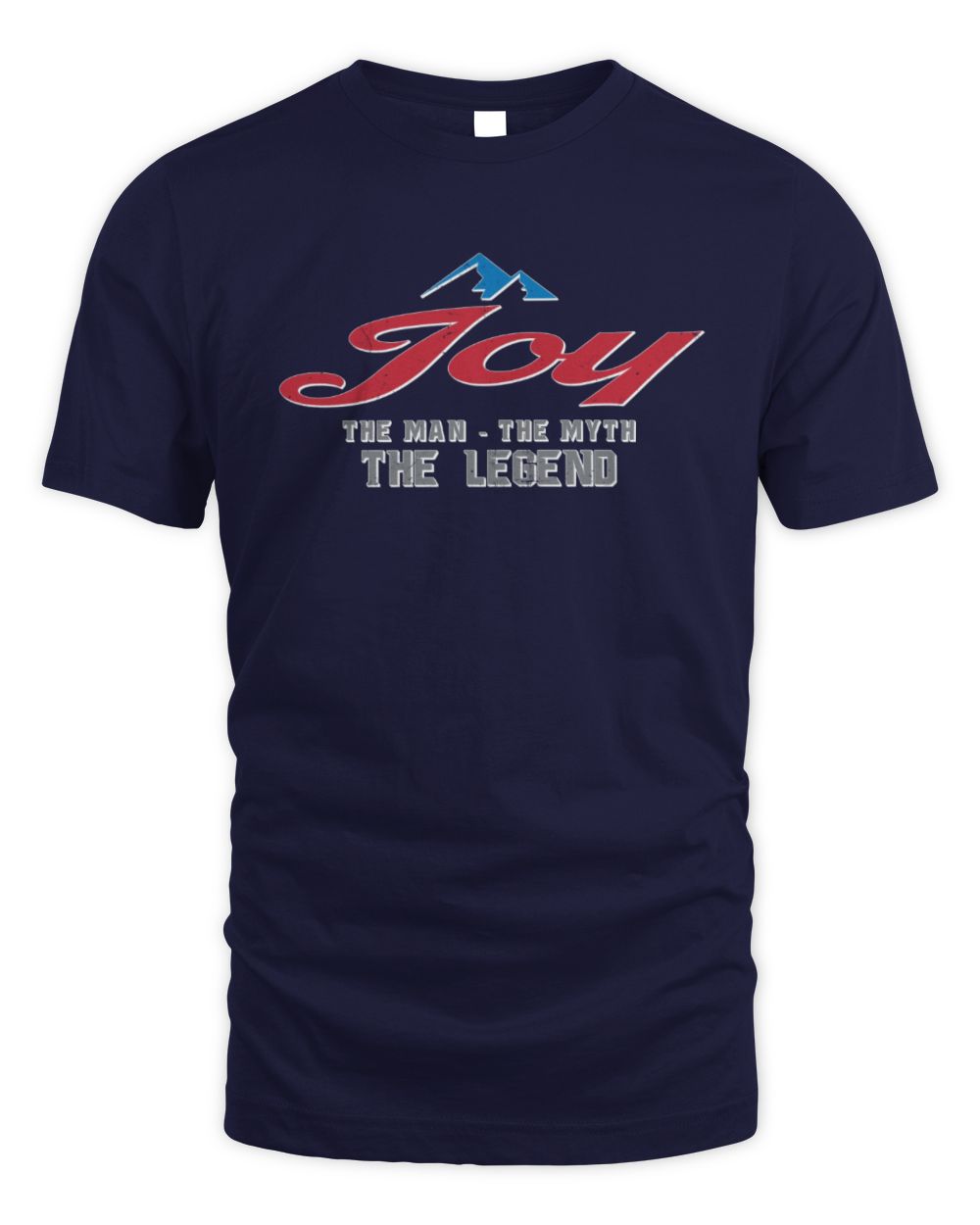 The Man The Myth The Legend Coors Light Beer T-Shirt JOY M1-S84 / Unisex Standard T-Shirt / navy