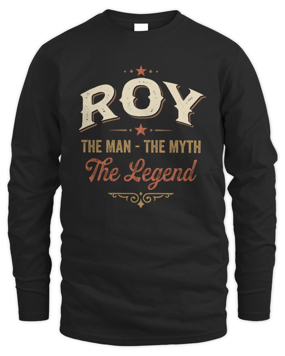 I'm Name I'm Not Rude I Just Have The Balls Funny T-Shirt ROY M1-77 / Men's Long Sleeved T-Shirt / black