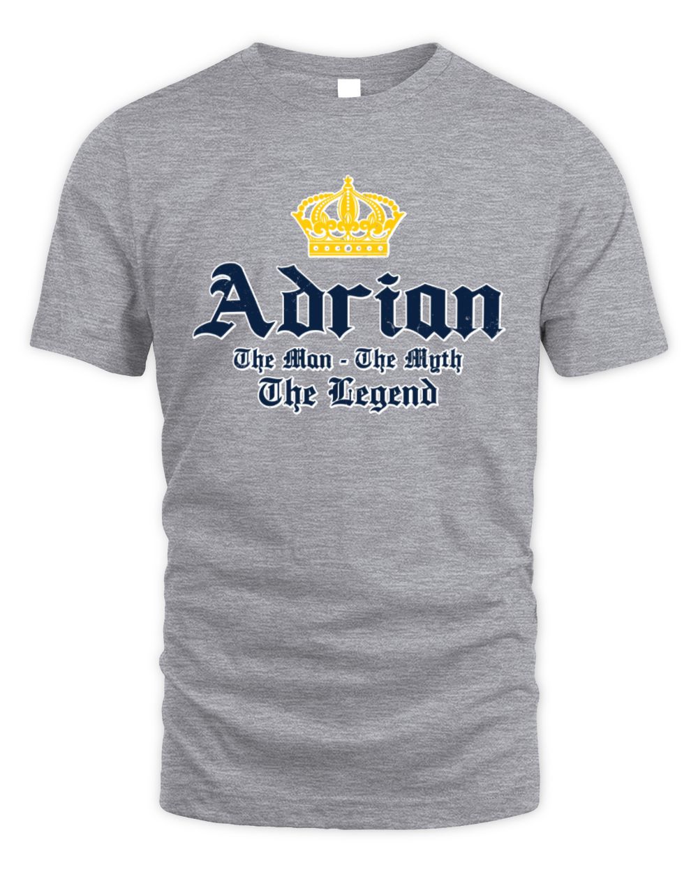 The Man The Myth The Legend Corona Beer T-Shirt ADRIAN M1-S83 / Unisex Standard T-Shirt / sport grey
