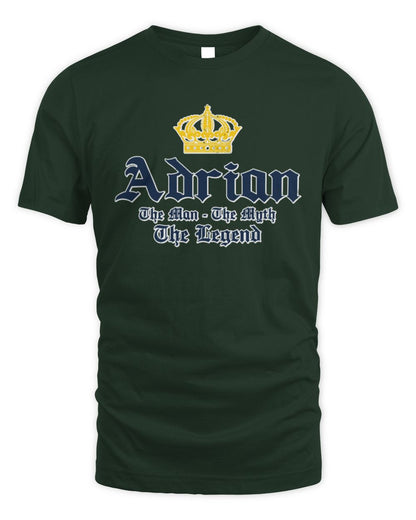 The Man The Myth The Legend Corona Beer T-Shirt ADRIAN M1-S83 / Unisex Standard T-Shirt / forest green