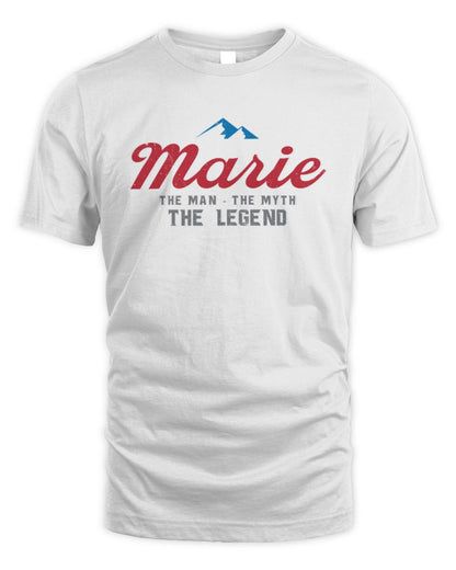 The Man The Myth The Legend Coors Light Beer T-Shirt MARIE M1-S84 / Unisex Standard T-Shirt / white