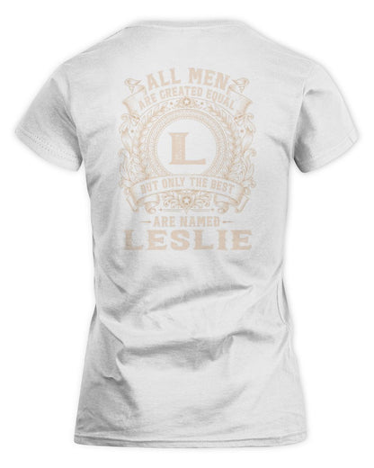 All Men Are Created Equal Cool Logo Shirt LESLIE M1-60 / Women's Standard T-Shirt / white