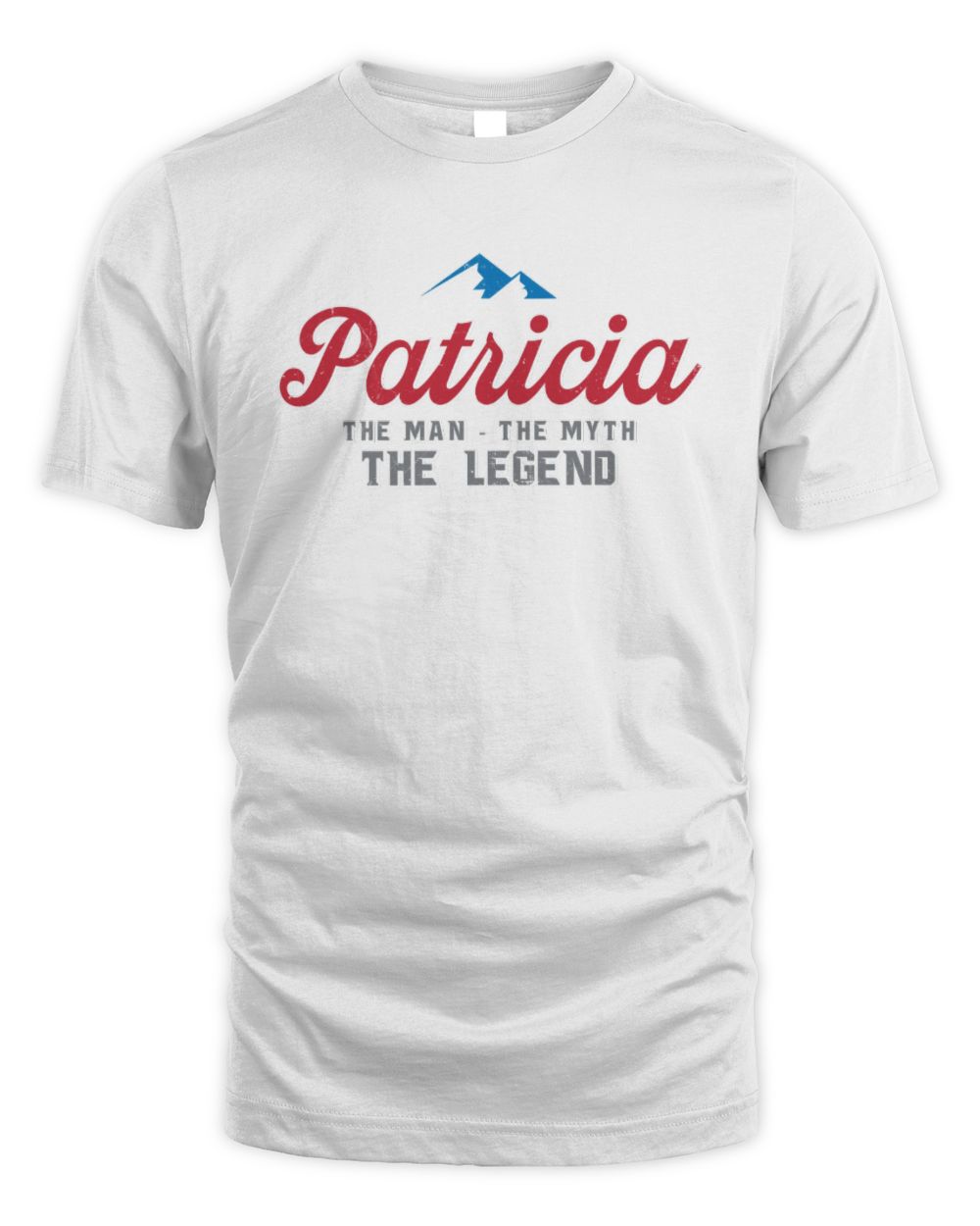 The Man The Myth The Legend Coors Light Beer T-Shirt PATRICIA M1-S84 / Unisex Standard T-Shirt / white