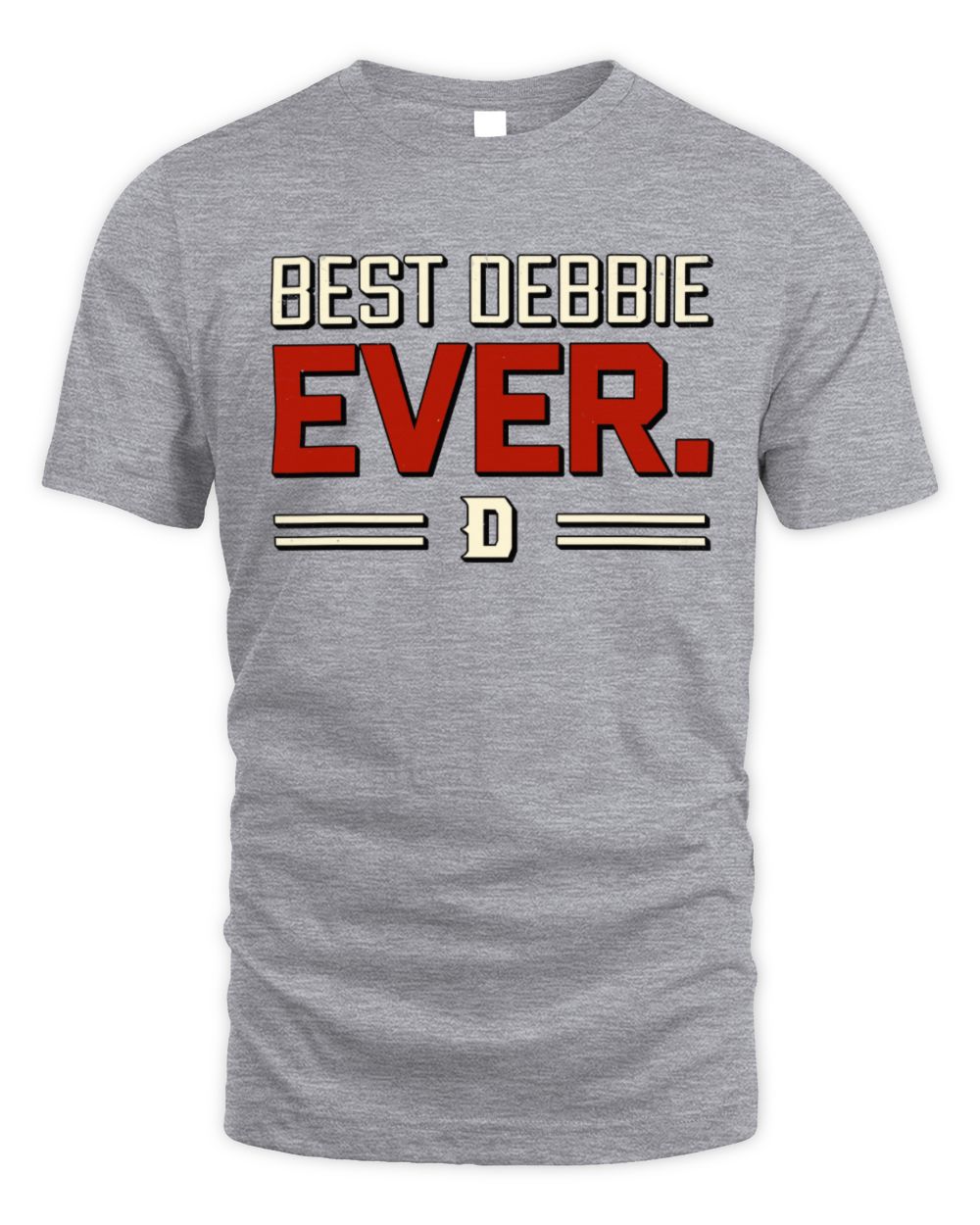Best Your Name Ever Cool Shirt DEBBIE M1-58 / Unisex Standard T-Shirt / sport grey