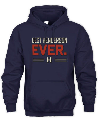 Best Your Name Ever Cool Shirt HENDERSON M1-58 / Unisex Hoodie / navy