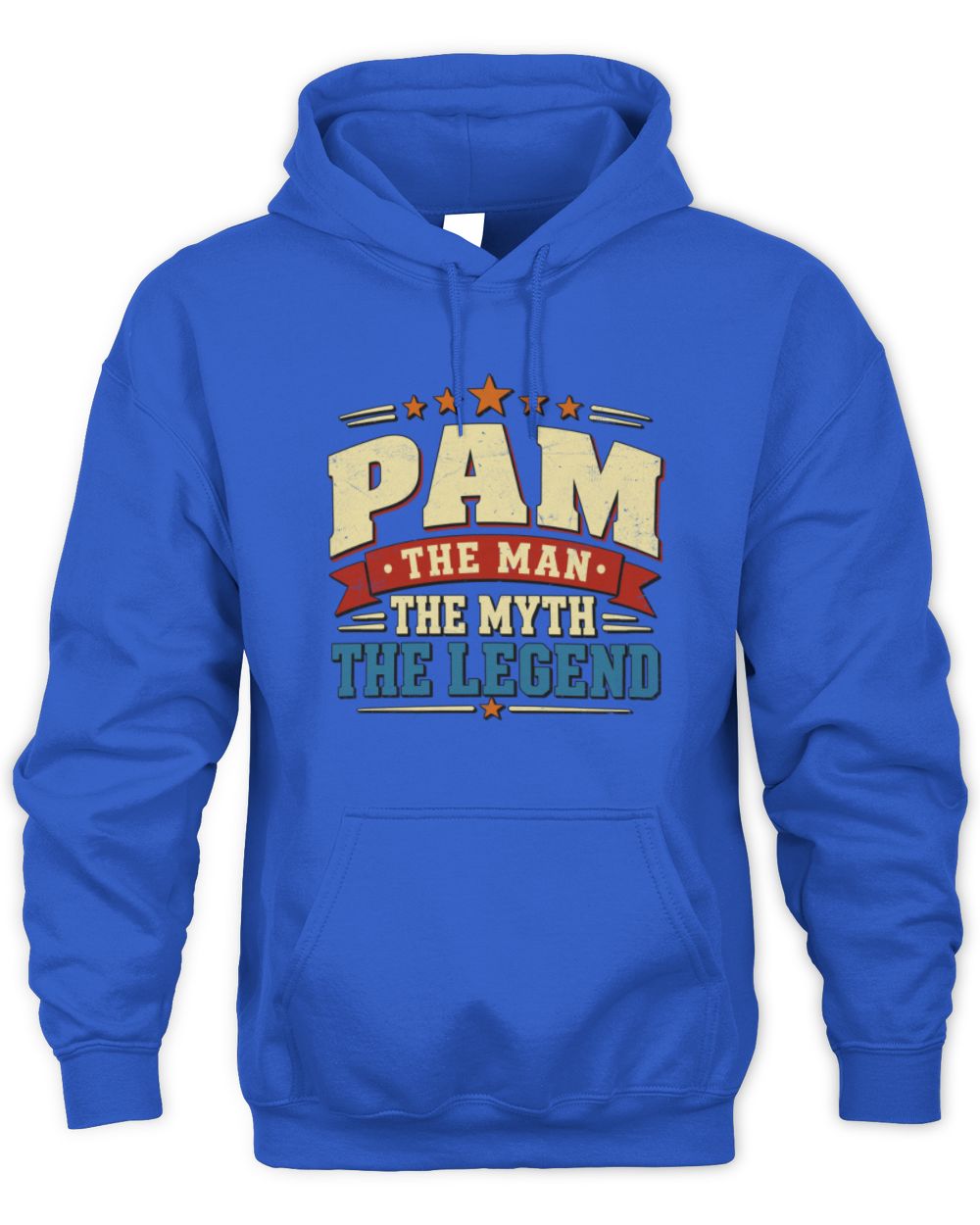 The Man The Myth The Legend Ribbon Vintage T-Shirt PAM M1-56 / Unisex Hoodie / royal