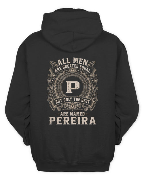 All Men Are Created Equal Cool Logo Shirt PEREIRA M1-60 / Unisex Hoodie / black