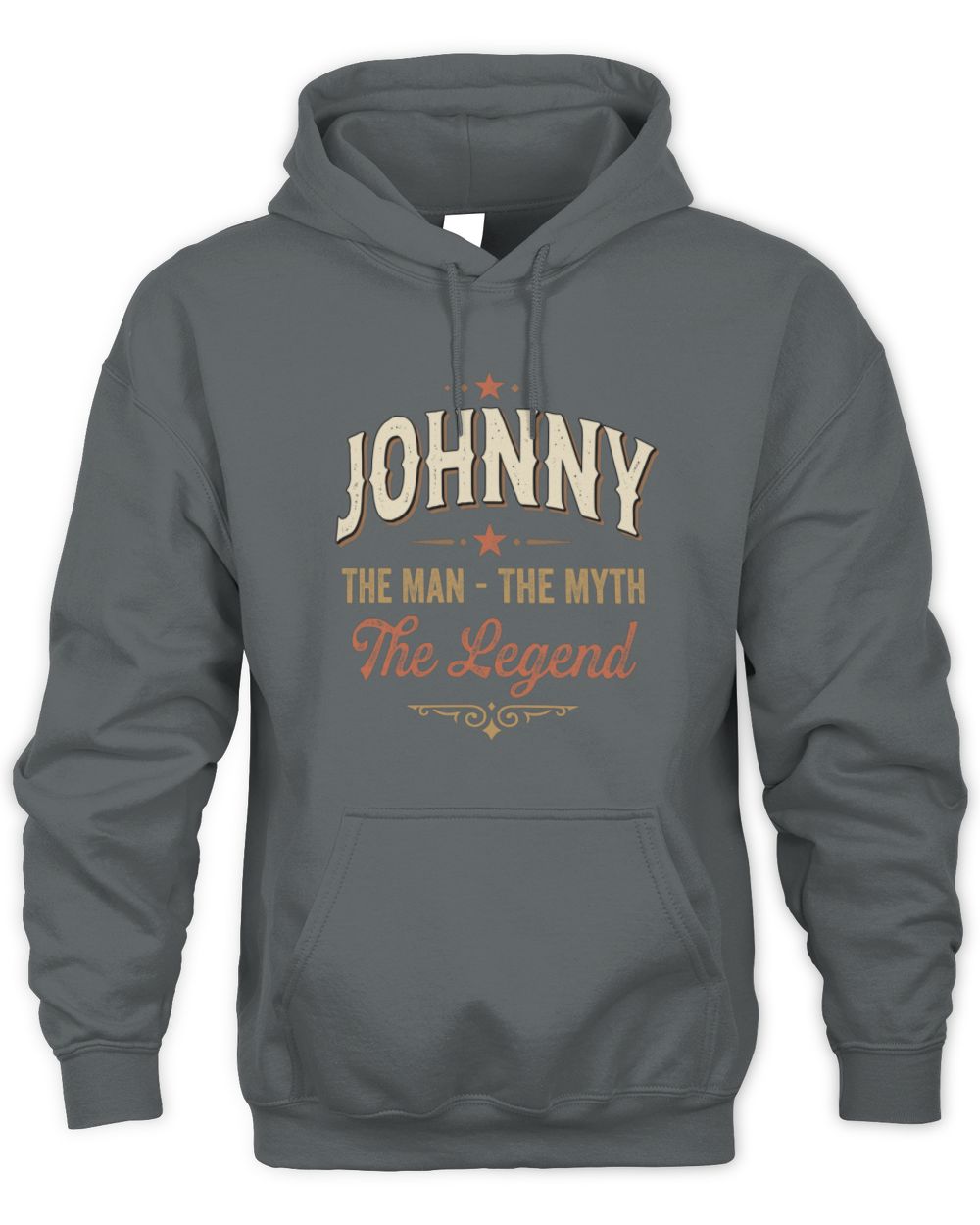 I'm Name I'm Not Rude I Just Have The Balls Funny T-Shirt JOHNNY M1-77 / Unisex Hoodie / charcoal