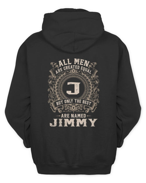 All Men Are Created Equal Cool Logo Shirt JIMMY M1-60 / Unisex Hoodie / black