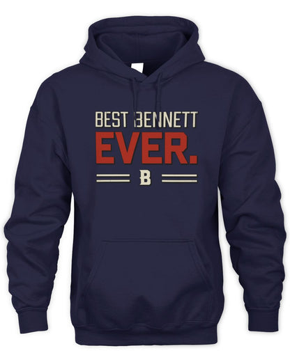 Best Your Name Ever Cool Shirt BENNETT M1-58 / Unisex Hoodie / navy