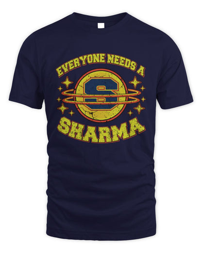 Everyone Needs a Your Name Shirt SHARMA M1-76 / Unisex Standard T-Shirt / navy